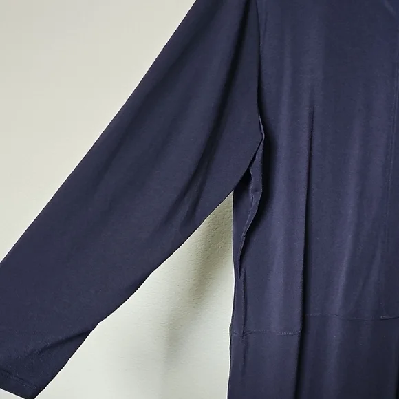 Lauren Ralph Lauren Classy Casual Navy Blue Buttoned Tunic XXL - Picture 6 of 10